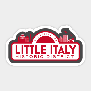 Little Italy Rochester, NY 3 Sticker